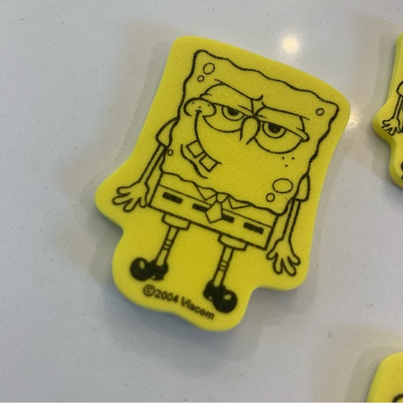 SpongeBob SquarePants Foam Sticker Lot (32) Vintage 2004 - Picture 3 of 11